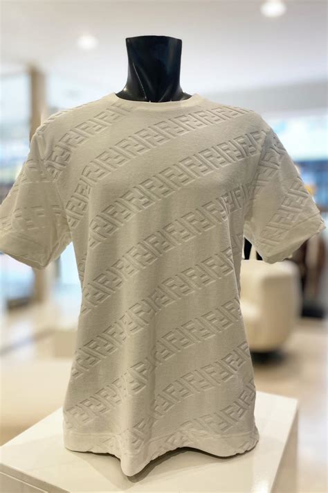 fendi chenille t shirt|Fendi shirts.